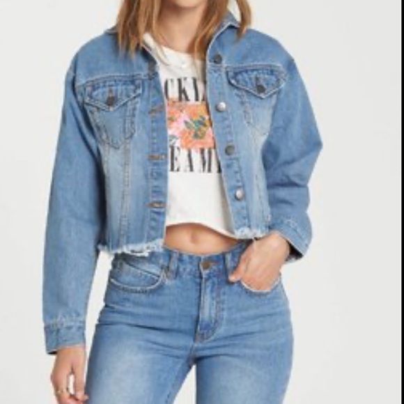 denim garage jacket